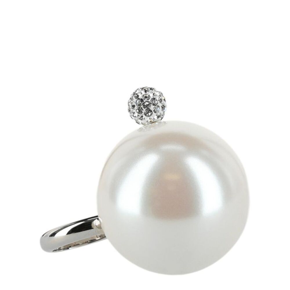Givenchy 4G Large Pearl Ring Multi Womens
